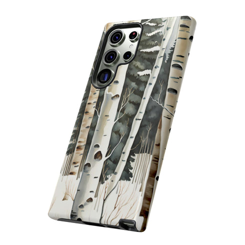 Winter Aspen Trunks - Impact Resistant Phone Case